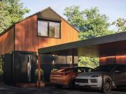 Einfamilienhaus in Holzriegelbauweise in Tainach