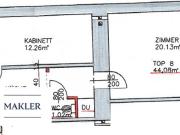Einmalige Chance! Unbefristet vermietete Wohnung im 20....