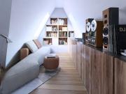 Einzigartige 105 m² große Dachgeschoss Wohnung mit...