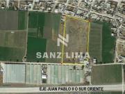 Eje Juan Pablo II: Excelente terreno para desarrollo...