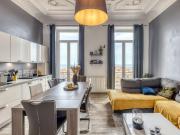 Élégant Appartement Belle Époque avec Vue Mer 90m² Menton