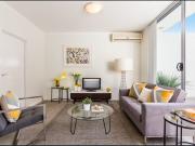 Elegant dual level apartment