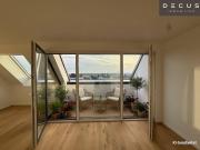 Elegante 2 Zimmer Wohnung im Dachgeschoss mit Terrasse