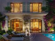 Elegante adosado sostenible de tres plantas con vistas...