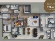 Agradável apartamento tipo para venda em Pinheiros com 3...