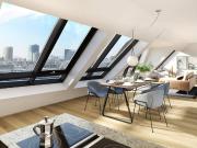 Elegante Dachgeschoßwohnung in 1020 Wien: 5 Zimmer,...