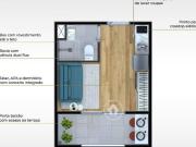 Deslumbrante studio para venda em Lapa com 1 quarto,...