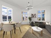 Elegante und frisch sanierte Altbauwohnung im Herzen des...
