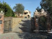 Elegante Villa vista fino Cortona, energia solare...