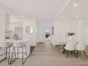 Elevated north east penthouse style apartment with two...