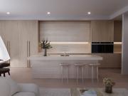 Elevated residence with city views Elevated residence with city views