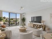 Elevated Top Floor Retreat With Sweeping District And...