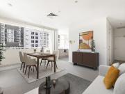 'Elm Tower' North side with car park