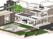 Em construo Villa Contempornea de Luxo 4+1 quartos com...