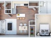 Emery Gardens Apartments 3 Bedroom Apartment for Rent at...