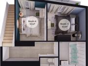 Emménage dans cette chambre de 11 m² située dans un...