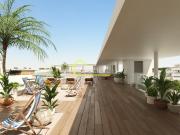 Empreendimento Panoramic Pool em frente ao mar na...