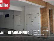 EN ALQUILER DPTO de 2 Dorm con Estudio Santa Genov