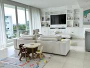 En Alquiler moderno departamento, 3 dorm, en Bluebay