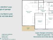 En location Appartement 3 pièces 68 m