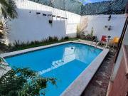 EN RENTA, Casa de dos plantas con alberca en Rinconada...