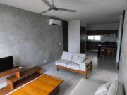 en renta departamento amueblado en temozon norte