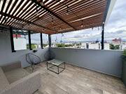 en renta departamento amueblado exterior con roof privado en renta departamento amueblado exterior con roof privado