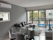 EN RENTA HERMOSO DEPA AMUEBLADO 3R | FRENTE A ALBERCA