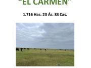 EN VENTA 1.716 Has Ganaderas y mixtas en HUGHES, Santa Fe