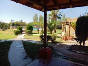 En venta 2 cabañas equipadas en 1 hectarea bertani y av....