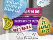 En Venta amplio Monoambiente con balcón en Moreno 700