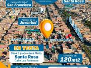 En venta Casa 2 pisos muy cerca al Mercado Santa Rosa de...