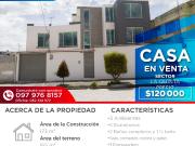 EN VENTA CASA EN SECTOR LA QUINTA