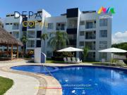 En venta departamento amueblado de 3 recamaras y 2...