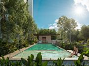 EN VENTA DEPARTAMENTO DE 2 HABITACIONES CON ALBERCA EN...