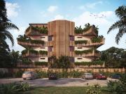 En venta departamento en Aldea premium aldea zama Tulum 1449