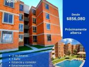 Departamentos nuevos en condominio con alberca y áreas...