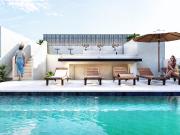 EN VENTA ESTUDIO EN PLAYA DEL CARMEN CON ALBERCA Y AREAS...