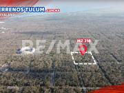 EN VENTA: LOTE de 583 m2 en la Región 15 de Tulum, Mz 318