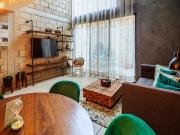 encantador departamento con doble altura