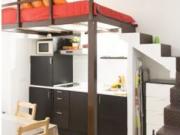 Encantador estudio con dormitorio tipo loft en alquiler...