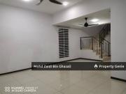 End lot double storey terrace saujana Klia