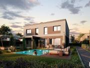 Energiesparende, moderne Doppelhaushälfte in...