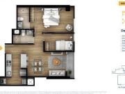 ENPREVENTA DEPARTAMENTO DE 02 DORMITORIOS 02 BAÑOS SANTA...