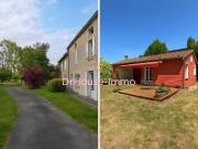 Ensemble de deux maisons avec grand parc proche Charente...