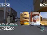 ENTIDAD FINANCIERA Vende Local de Tres Pisos mas azotea...