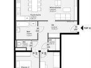 Attraktive 3 Zimmer Wohnung mit Loggia