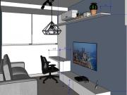 EQRSW 2/3 REFORMADISSIMA! MOBILIADA! 1 ANDAR! 99100 4499