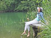 Erholung pur: Anwesen mit Bootshaus am Seebach