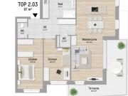 3 ZIMMER ERSTBEZUGSWOHNUNG MIT BLICK AUF DIE ALTE DONAU...